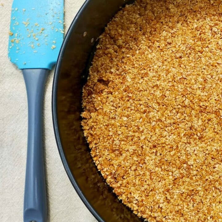 Easy Wheat Free Cheesecake Base