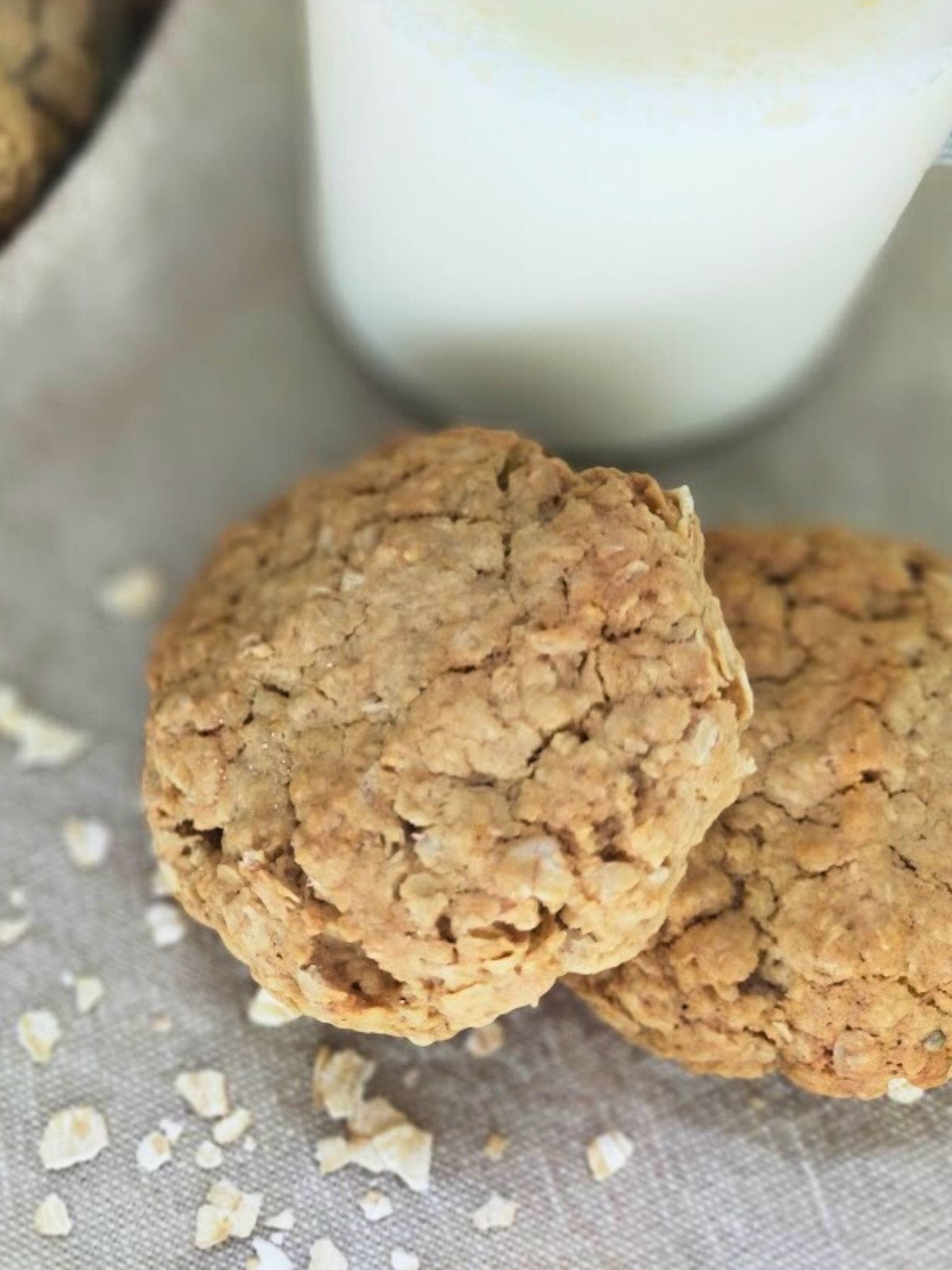 Wheat Free Chewy Oat Cookies